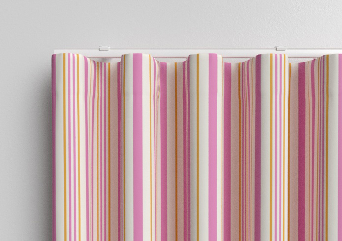The British Stripe Co. George, Notting Hill No.1 - Made to Measure Curtains - Image 13